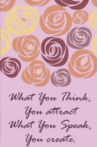 Cover of What you think creat you