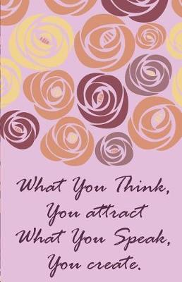 Book cover for What you think creat you