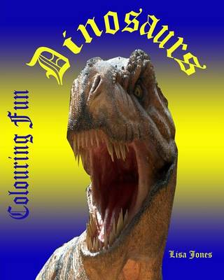 Book cover for Dinosaurs Colouring Fun