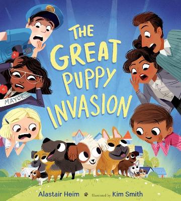 Book cover for The Great Puppy Invasion