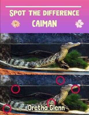 Book cover for Spot the difference Caiman