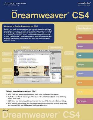 Book cover for Adobe Dreamweaver Cs4 Coursenotes