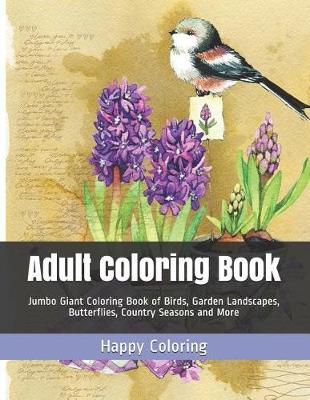 Book cover for Adult Coloring Book