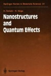 Book cover for Nanostructures and Quantum Effects