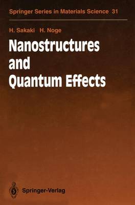 Cover of Nanostructures and Quantum Effects