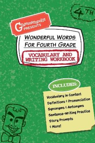 Cover of Wonderful Words for Fourth Grade Vocabulary and Writing Workbook