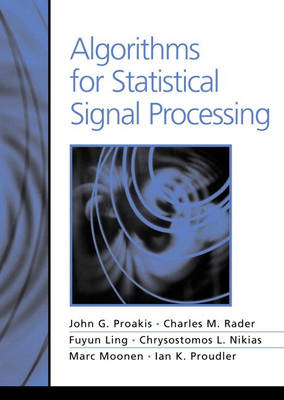 Book cover for Algorithms for Statistical Signal Processing