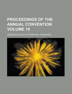 Book cover for Proceedings of the Annual Convention (Volume 3 (1902))