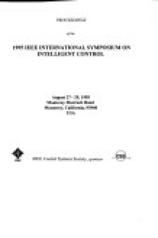 Cover of 1995 IEEE International Symposium on Intelligent Control