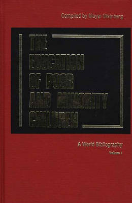 Book cover for The Education of the Poor and Minority Children