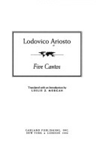 Cover of Five Cantos