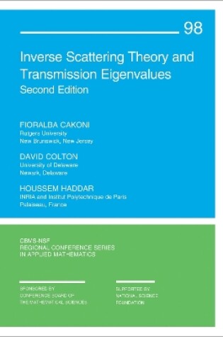 Cover of Inverse Scattering Theory and Transmission Eigenvalues