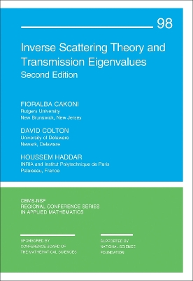 Book cover for Inverse Scattering Theory and Transmission Eigenvalues