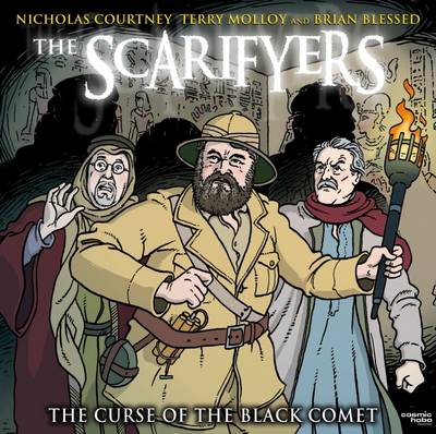 Book cover for The Scarifyers: The Curse of the Black Comet