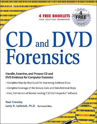 Book cover for CD and DVD Forensics