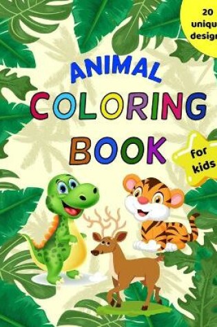 Cover of Animal Coloring Book for Kids