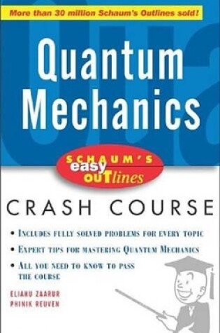 Cover of Schaum's Easy Outline of Quantum Mechanics