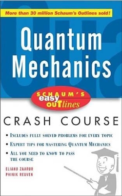 Book cover for Schaum's Easy Outline of Quantum Mechanics