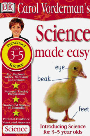 Cover of Science Made Easy:  Age 3-5 Introducing Science for 3-5 Year Olds