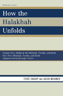 Cover of How the Halakhah Unfolds