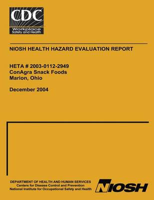 Cover of Niosh Health Hazard Evaluation Report Heta 2003-0112-2949