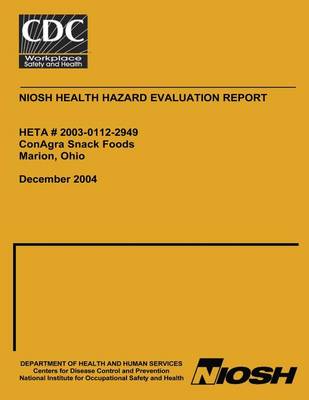 Book cover for Niosh Health Hazard Evaluation Report Heta 2003-0112-2949