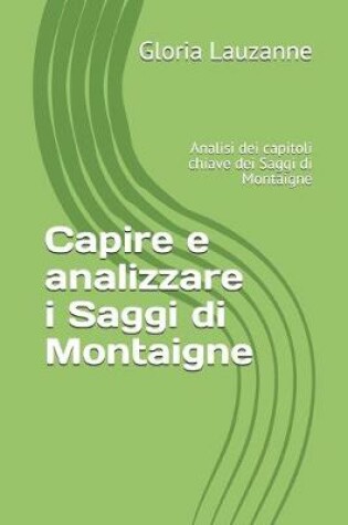 Cover of Capire e analizzare i Saggi di Montaigne