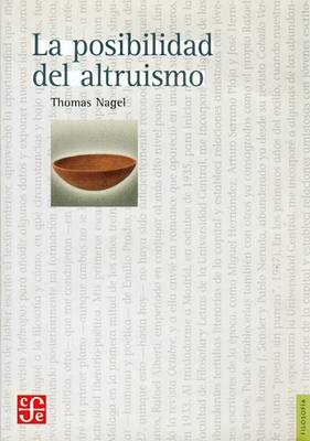 Book cover for La Posibilidad del Altruismo