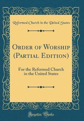 Book cover for Order of Worship (Partial Edition)