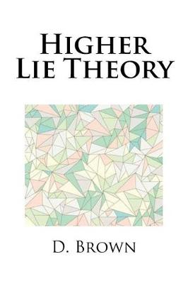 Book cover for Higher Lie Theory