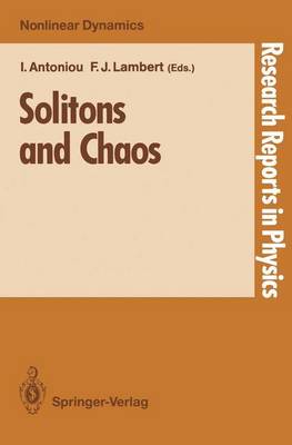 Cover of Solitons and Chaos