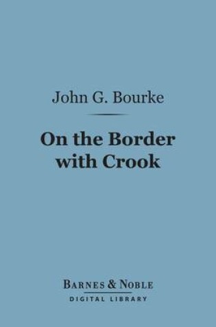 Cover of On the Border with Crook (Barnes & Noble Digital Library)