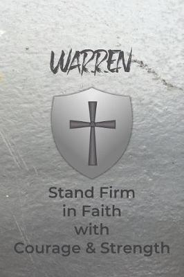 Book cover for Warren Stand Firm in Faith with Courage & Strength