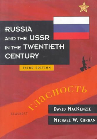 Book cover for Russia and the USSR in the 20th Century