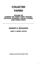 Cover of The Collected Papers of Kenneth E. Boulding