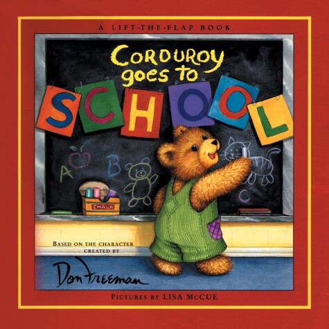 Book cover for Corduroy Goes to School