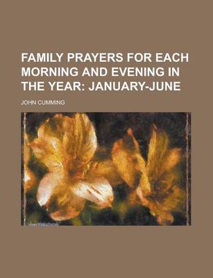 Book cover for Family Prayers for Each Morning and Evening in the Year
