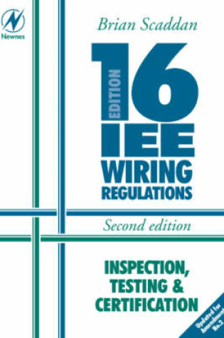 Cover of IEE 16th Edition Wiring Regulations