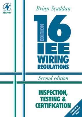 Book cover for IEE 16th Edition Wiring Regulations