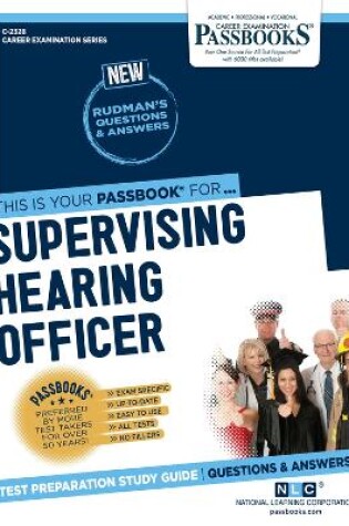 Cover of Supervising Hearing Officer