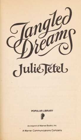 Book cover for Tangled Dreams