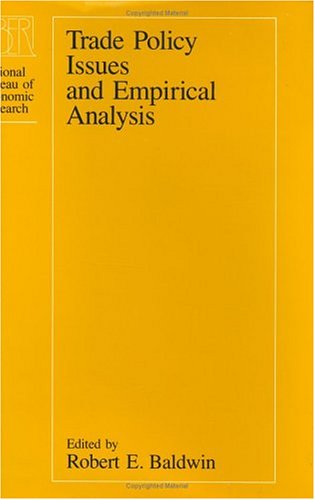 Cover of Trade Policy Issues and Empirical Analysis