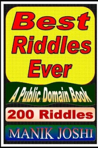 Cover of Best Riddles Ever