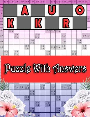 Book cover for Kakuro Puzzle With Answers