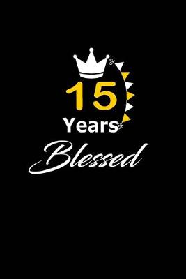 Book cover for 15 years Blessed