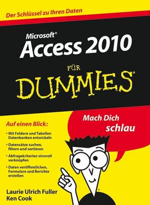 Cover of Access 2010 für Dummies