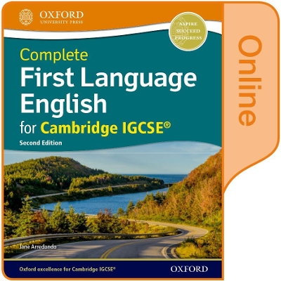 Book cover for Complete First Language English for Cambridge IGCSE