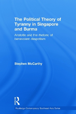 Book cover for The Political Theory of Tyranny in Singapore and Burma