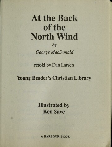 Book cover for At the Back of N Wind Young Readers