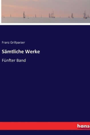 Cover of Sämtliche Werke